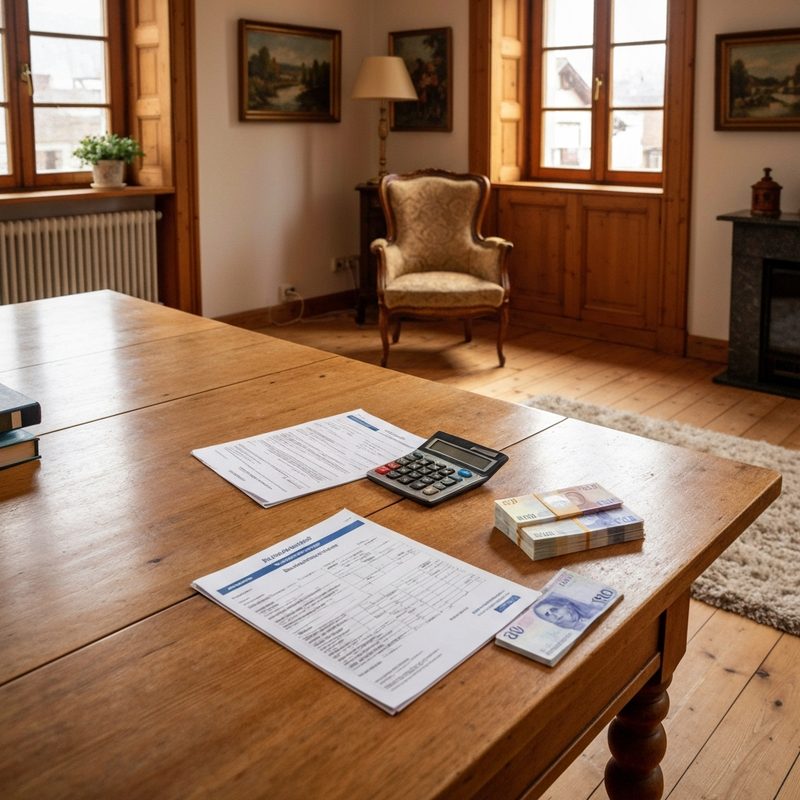 Schweizer Familie wird beim Krankenkassenwechsel beraten