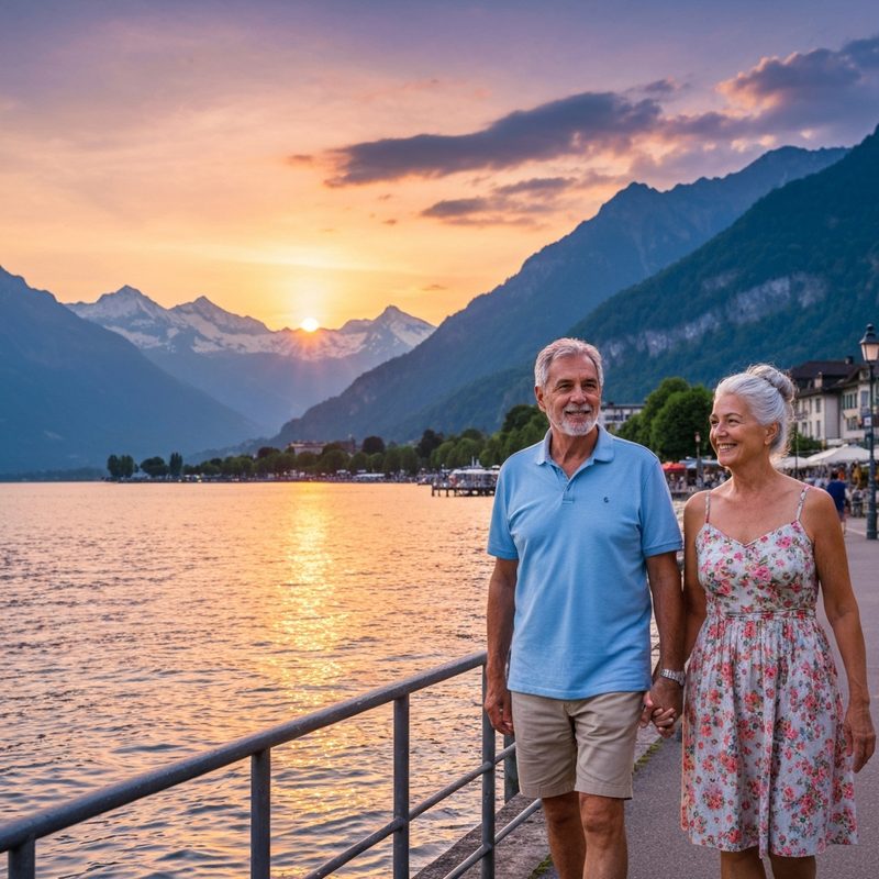 Seniorin informiert sich über Krankenkasse